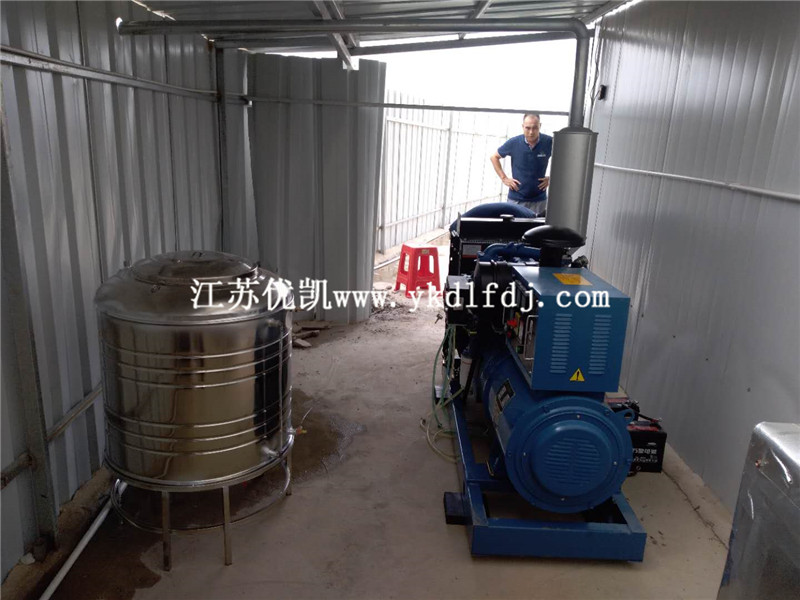 2020年7月2日，50KW玉柴發電機組交付廣西扶綏某養殖場使用