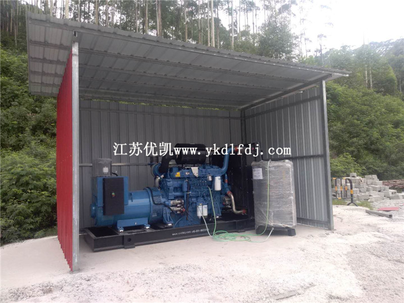 2020年7月2日，500KW玉柴發電機組交付廣西來賓某工地使用