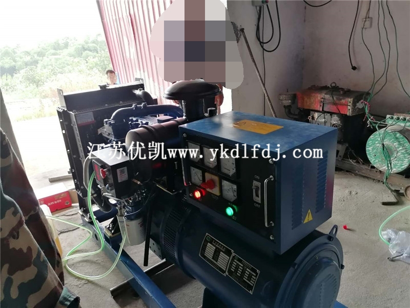 2020年7月13日，50KW玉柴發電機組交付廣西貴港某養殖場使用