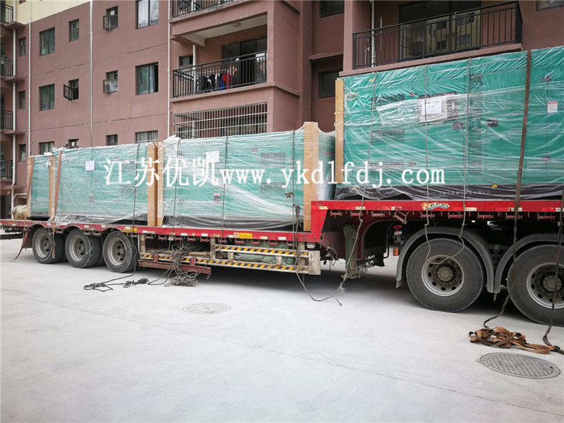 2020年7月18日，6臺玉柴靜音發電機組發往百色安置房使用