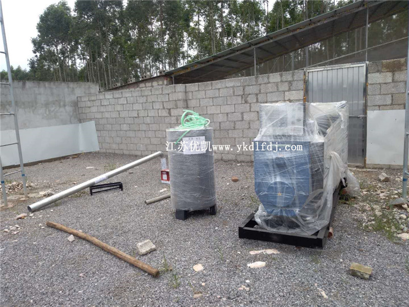 2020年9月19日，150KW 250KW 玉柴發電機組交付廣西某養豬場使用