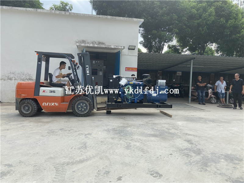 2021年9月30日，濰坊雷納120KW柴油發電機組交付廣西南寧限電工業區使用