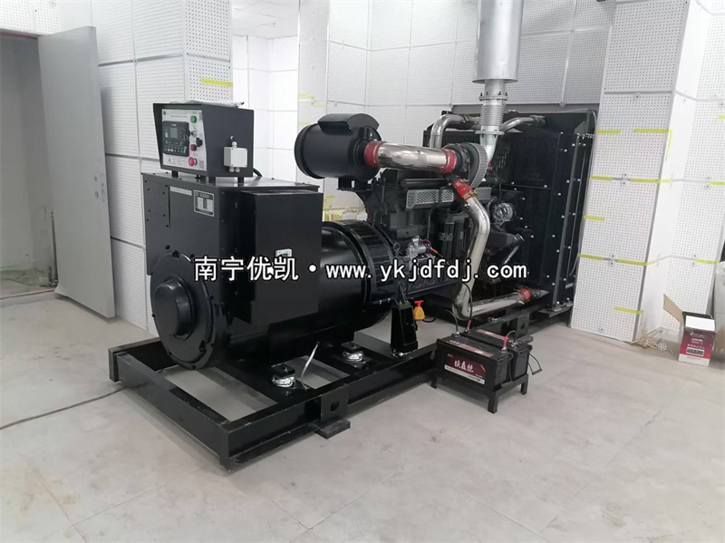 2024年11月17日，欽州項目500kw凱普柴油發電機組到貨安裝