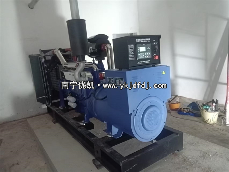 2025年10月30日，防城港項目300kw柴油發(fā)電機組安裝完成并試機